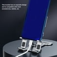thumbnail image 3 of ZheElen Phone Holder Folding Metal Desktop Tablet Stand Portable Non-slip Mobile Phone Bracket, Silver, 3 of 6