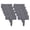 Gray, variant on Imitation Stone Garden Fence No Dig Landscape Edging Faux Stone Garden Border Plastic Pound in Edging for Landscaping Flower Beds Yard Decorative Artificial Rock Edgers Bricks (10, Grey)