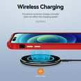 thumbnail image 4 of Tough Shield Snap-on Transparent Case for iPhone 15 Pro - Red, 4 of 5