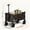 Small 330LBS, variant on Large capacity folding camping and gardening cart. All terrain wheel design, ultra large cargo space. Ideal for camping, picnicking, gardening, and market shopping