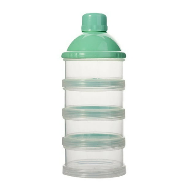 Caja de almacenamiento de bocadillos para bebés Dispensador de fórmula para bebés Caja de fórmula de refrigerios de 4 capas de plástico Caja de viaje sonducket BA001285-02