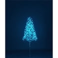 thumbnail image 1 of Queens of Christmas LED-TR3D05-LTL Arbre LED 5 Pi. Starburst, Teal, 1 of 1