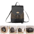thumbnail image 4 of Mochila de la mochila de trazo de mujeres Pu Shoulfing Bolsas de moda Mochila, 4 of 8