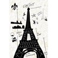 thumbnail image 2 of Selkirk, Edward 13x18 Gold Ornate Wood Framed with Double Matting Museum Art Print Titled - Paris Gold I, 2 of 4