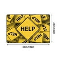 thumbnail image 2 of ZICANCN Area Rugs Doormat , Traffic Signs Facecloth Non-Slip Floor Mat Rug for Living Room Kitchen Sink Area Indoor Outdoor Entrance 36"x24", 2 of 9