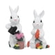 thumbnail image 4 of 2 figuras decorativas de conejo de Pascua, estatua, figura de animal para jardín, sala de estar, mesa y artículos de fiesta., 4 of 9