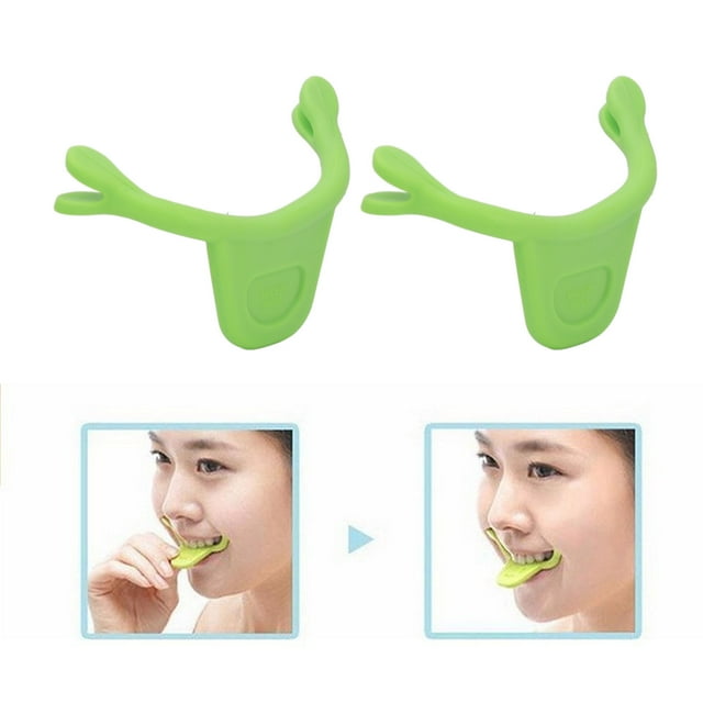 Facial Smile Corrector Exerciser, Alleviate Stiffness Beautiful Smile Facial Smile Corrector for Bathroom
