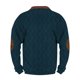 thumbnail image 4 of Blusas y camisas de manga larga con cuello redondo Sudadera con capucha de cuello redondo para hombre Jersey estampado Blusa de poliéster de manga larga para hombre, 4 of 4