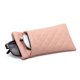 thumbnail image 4 of QPENWEI Estuche para gafas doble de poliuretano blanco, estuche blando para gafas de sol para mujeres y hombres, estuche para gafas de sol con tapa apretada, 4 of 5