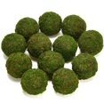 thumbnail image 1 of Bola de musgo decorativa BYHER Natural Green Moss (9 cm), juego de 6, 1 of 7
