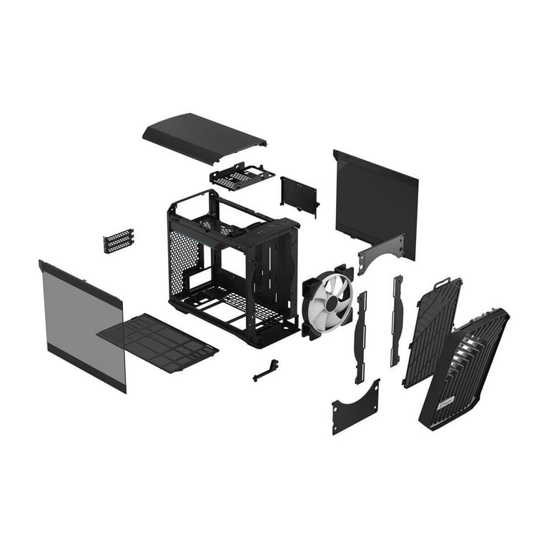 Fractal Design Torrent Nano RGB Black TG Light Tint Tempered Glass