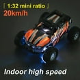 thumbnail image 7 of RC Racing Car, Remote Control Car, 1/32 Scale High Speed Off-Road Drift Toy, 4WD 20KM/H Double Speed Adjustable Durable ABS Body with LED Lights and Long Battery Life, 7 of 7