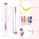 thumbnail image 3 of Tubo de cepillo de pestañas Rosa reutilizable para extensión de pestañas, varitas de rímel reemplazables, aplicador de cepillo de cejas a prueba de polvo, 50 piezas, 3 of 5