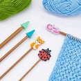thumbnail image 5 of Animal Silicone Knitting Needle Stoppers Knitting Needle Point Protectors for Knitting Needles Crocheting Projects Mixed Color, 5 of 6