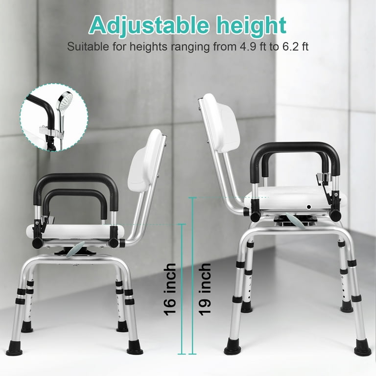 Swivel shower chair walmart top