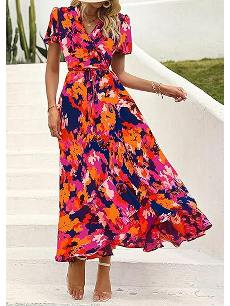 satin pleated maxi dress Baltic Born Womens Sandra | Champagne Party Dresses Sexy Wedding MARCH '26 Fit Model is 5 Color:Light  Blue