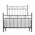 thumbnail image 4 of Hillsdale Furniture Providence Metal Full Bed with Spindle and Casting Design, Aged Pewter, 4 of 12