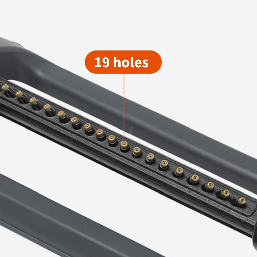 High Performances Oscillating Garden Sprinkler with Clog Nozzles and Stability Base