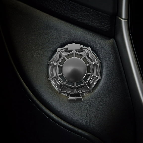 BESTYASH Metal Car Ignition Button Cover with Push Start Protector and Accidental Press Prevention for Vehicle Security