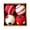 Red and white, variant on 4pcs Christmas Felt Snowflake Decoration Multi Use Holiday Decorations For Party Gift Home Decoration