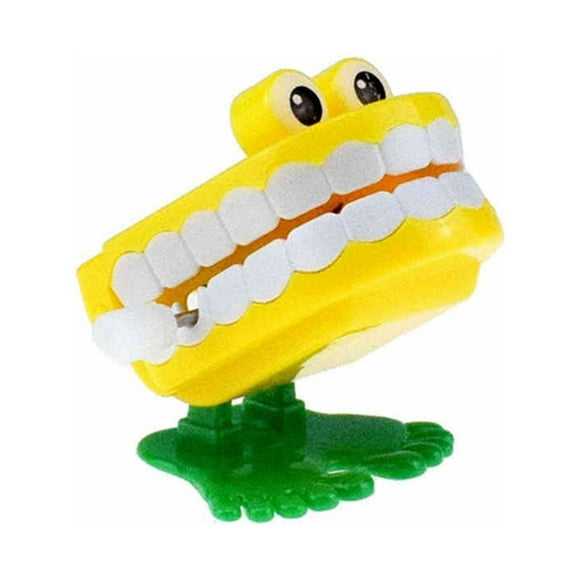 HOARBOEG Toy Gift for Boys/Girls Halloween Clockwork Gift Wind Up Tooth Bounce Toy Educational Toys Christmas Gift