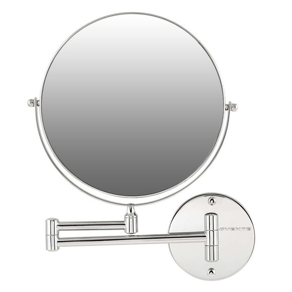 Espejo de maquillaje de pared OVENTE 9 con aumento de 1X/7X