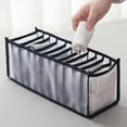 thumbnail image 2 of Muellery Drawer Ties Underwear Socks Organizer Storage Clothes Dividers 11 Cell Black TPAC109351, 2 of 8