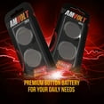 2 Pack AmVolt CR2032 Battery 220mAh 3 Volt Lithium Battery Coin Button