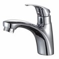 thumbnail image 1 of Chrome Single Handle hole Bathroom Basin Faucet Single Cold Sink Water Tap, 1 of 8