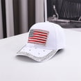 thumbnail image 2 of Breezora Sequins Casual Baseball Cap for Women Adjustable Breathable Sports Hat Outdoor Jogging Accessory, 2 of 8