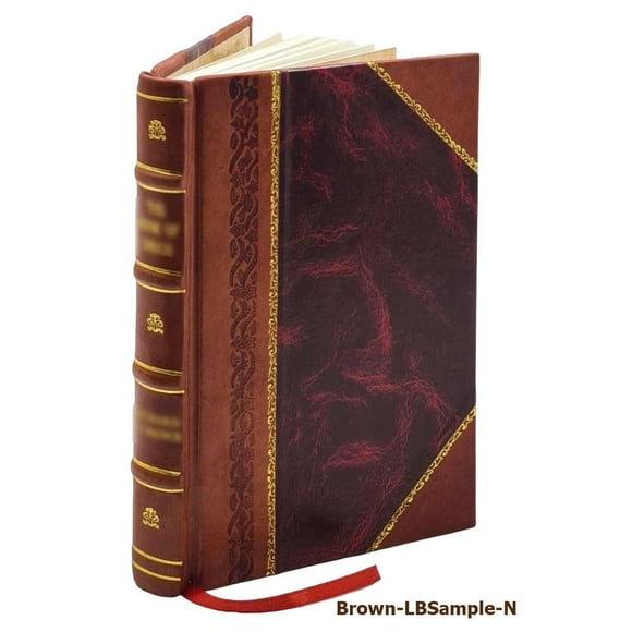 Traité sur le climat de l'Italie considéré sous ses rapports phisiques, météorologiques et médicinaux.... Vol. 3 / par le Dr T***,... 1797-1798 [Leather Bound]
