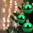 thumbnail image 3 of Qocolhg 24pcs 1.57 Inch Small Christmas Balls Ornaments Set Shatterproof Christmas Decorations Tree Balls for Holiday Wedding Party Decoration, Christmas Tree Hanging Ornaments Clearance, 3 of 4