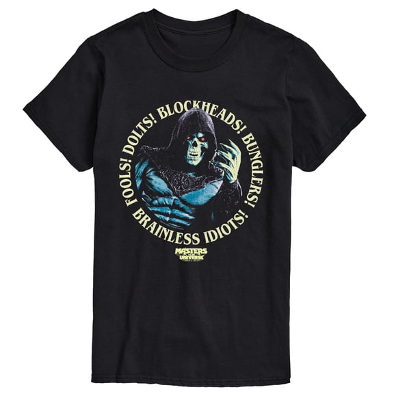 Masters of the Universe - Brainless Idiots Skeletor - Men's Short Sleeve Graphic T-Shirt