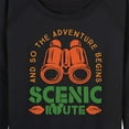 thumbnail image 3 of Mickey & Friends - Adventure Begins - Women's Lightweight French Terry Long Sleeve Shirt, 3 of 5