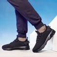 thumbnail image 2 of Ulsto Men's and Women's Breathable Mesh Walking Shoes - Lightweight Comfortable Athletic Sneakers for Walking, Running, Travel, 2 of 7