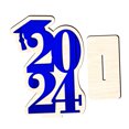 thumbnail image 4 of KONTONTY 1Set Rectangular Wood Table Sign For Graduation Parties Decorative Congrats Grad Table Decor 7.94X5.70X1.97In, 4 of 8
