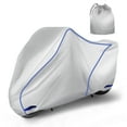 thumbnail image 1 of Cubierta de motocicleta universal, protector contra lluvia y polvo, tela ligera, impermeable, cubierta para scooter, 1 of 6