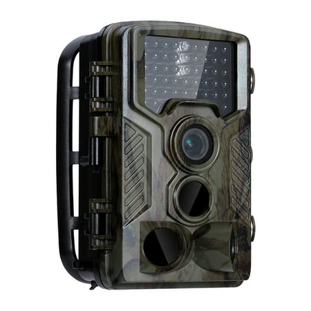 1080P HD Hunting Camera 42 IR LEDs Infrared Night Vision Hunting Scouting Camera IP56 Waterproof Outdoor Camcorder for Wildlife Hunting Monitoring and Farm Security (Camouflage/ Trigger Speed