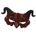 thumbnail image 1 of Scary  Half Face Accesorio decorativo Suministros para fiestas Suministro Ornamento Disfraz para Halloween Cosplay Props Girls Fancy Dress , ROJO Colco  Accesorios de Halloween, 1 of 8