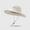 Beige, variant on Womens Beach Sun Straw Hat Uv Upf 80+ Travel Foldable Brim Summer Uv Hat Berets Pebbuoy Summer Sun Hat Wide Brim Bucket Hat Adjustable Outdoor Rain Hat with Ponytail Hole for Fishing Hiking Camping