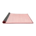 thumbnail image 2 of Ahgly Company Indoor Round Solid Red Modern Area Rugs, 4' Round, 2 of 4