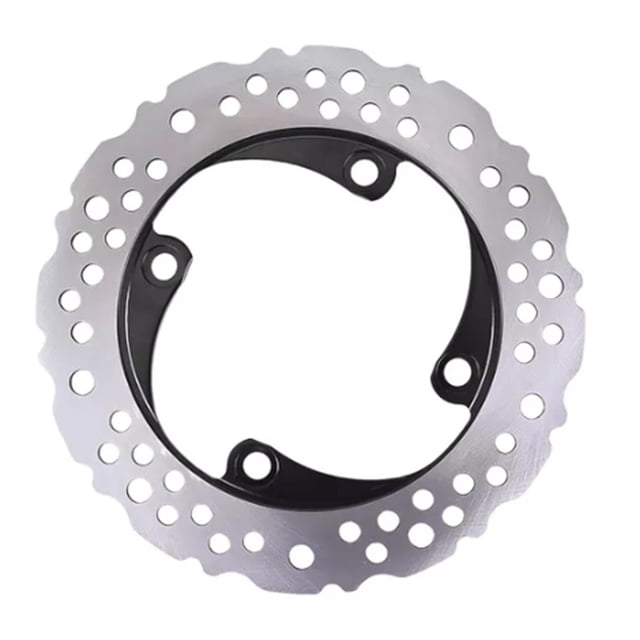 Disco de freno trasero de motocicleta de metal de alto rendimiento, fácil instalación, ajuste preciso para 170Z 250Z RT250
