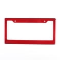 thumbnail image 2 of Acaige Real Red Carbon Fiber License Plate Frame, 2 of 5
