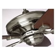 thumbnail image 6 of Luminance kathy ireland HOME Carrera Grande Eco 60" Ceiling Fan Fixture with 6-Speed Wall Control and Downrod | Energy Star Rated Motor | Light Kit Adaptable, Brushed Steel with Walnut Blades, 6 of 6