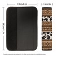 thumbnail image 6 of Chririnla Cow Print Pattern Car Seat Belt Pads Reduce Friction Seat Belt Shoulder Pad Heat Insulation Universal Compatible with Van Auto, 6 of 8