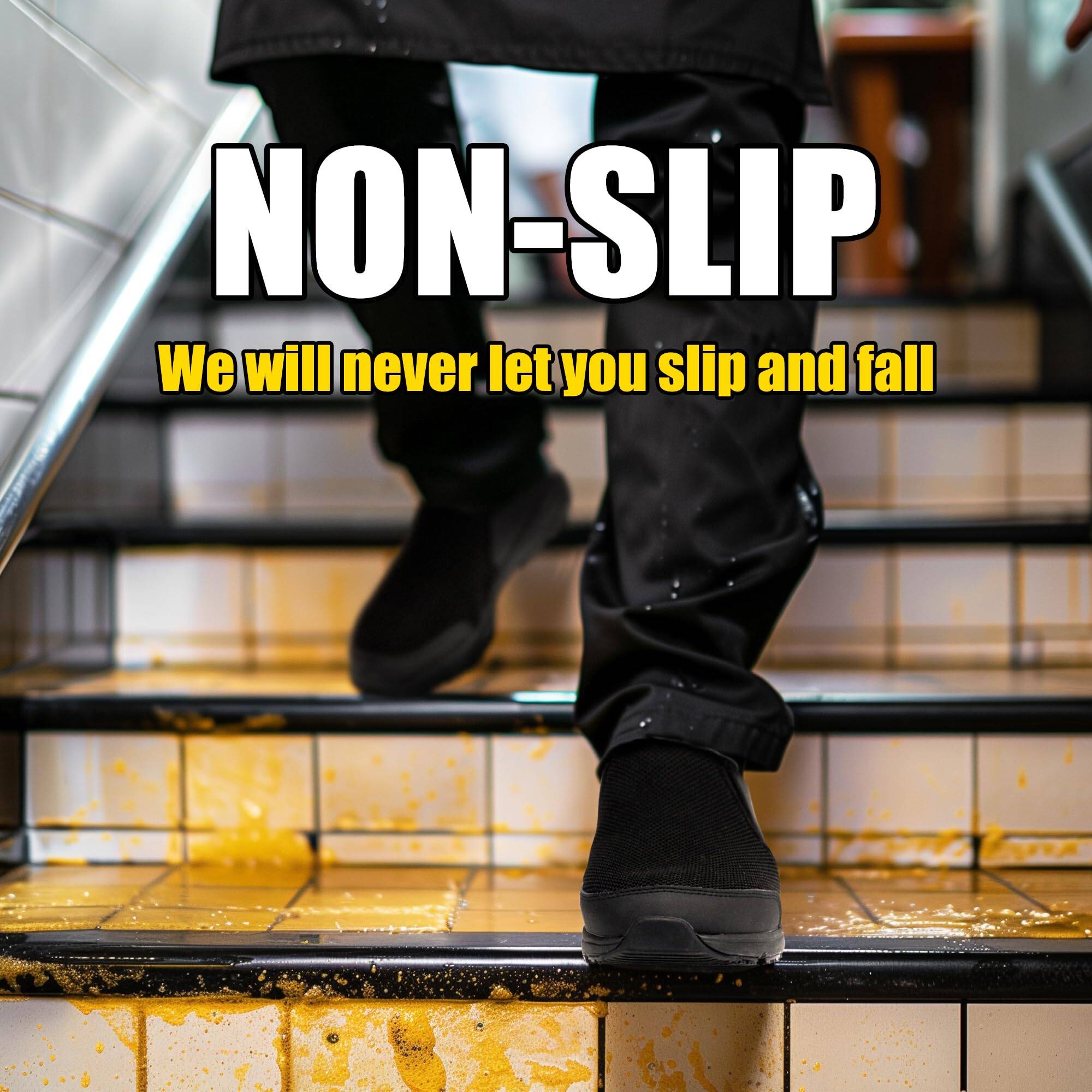 Furuian Non-Slip Waterproof Chef Work Shoes photo 5