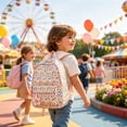 thumbnail image 5 of syligr Kids Cartoon Backpack for Preschool Daycare, Lightweight Nylon Schoolbag with Wide Shoulder Straps, Cute Children’s Bookbag for Outdoor Travel Activities, Toddler Gift for Boys Girls, 5 of 8
