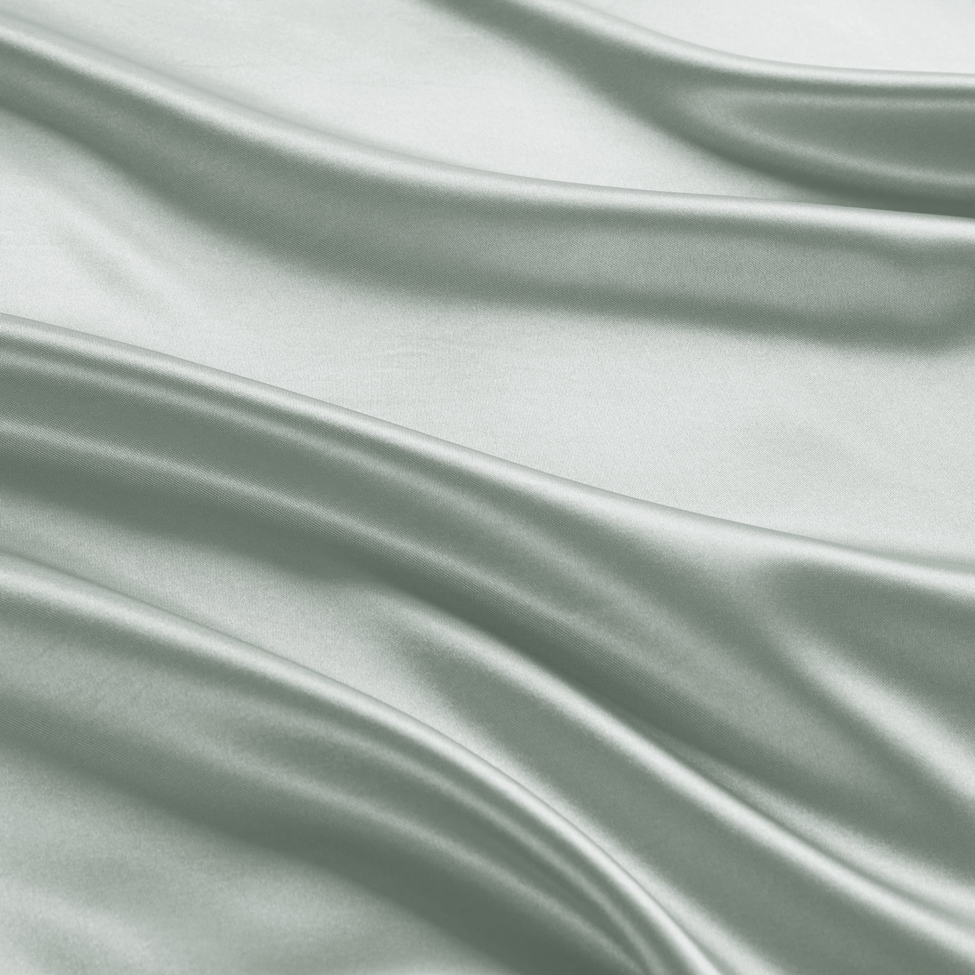 Mainstays Satin Pillowcase – Standard – Seafoam Green – Frizz Control & Cooling Comfort – 1 Pack