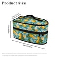 thumbnail image 6 of HELLHERO Lemons Steam Iron Case (11.8x6.69x5.5 In) with Smooth Zipper for Hair Tools(Bag Only), 6 of 6