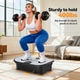 thumbnail image 6 of UPGO Vibration Platform Machine, full Body Workout Vibration Fitness Platform, 400 lbs Weight Capacity, Multiple Exercise Modes, Includes Resistance Bands and Remote Control., 6 of 9